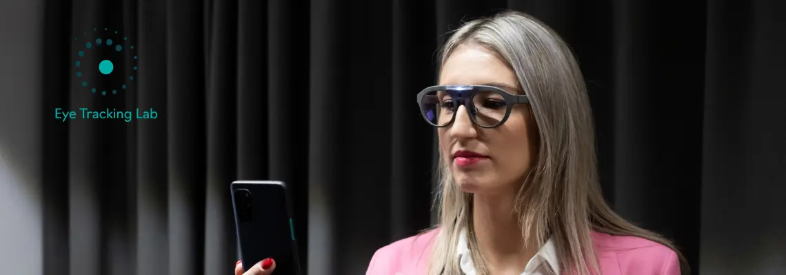 woman with glasses