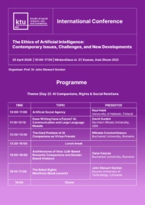 Conference programme 25 April