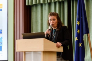 Dr. Fabia H&uuml;sler, Head of the Swiss National Drought Programme and Deputy Head of Section in the Hydrology Division of the Swiss Federal Office for the Environment (FOEN)